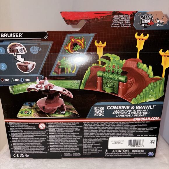 Bakugan Training Set Bruiser Action Figure Set Combine & Brawl Spin Master NEW - Picture 4 of 4